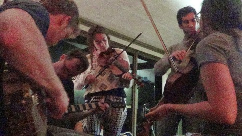 WATERFALL ROAD: AT A GUM TREE FARM BAND CONCERT